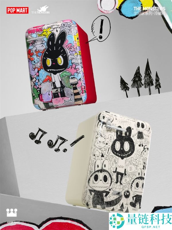 泡泡玛特两款 Labubu 冰箱即将上市：售价 5999 元，每款限量 999 台