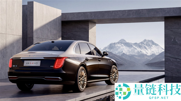 新一代红旗 H9 官图发布：搭载华为 896 线激光雷达，智驾实力全面升级