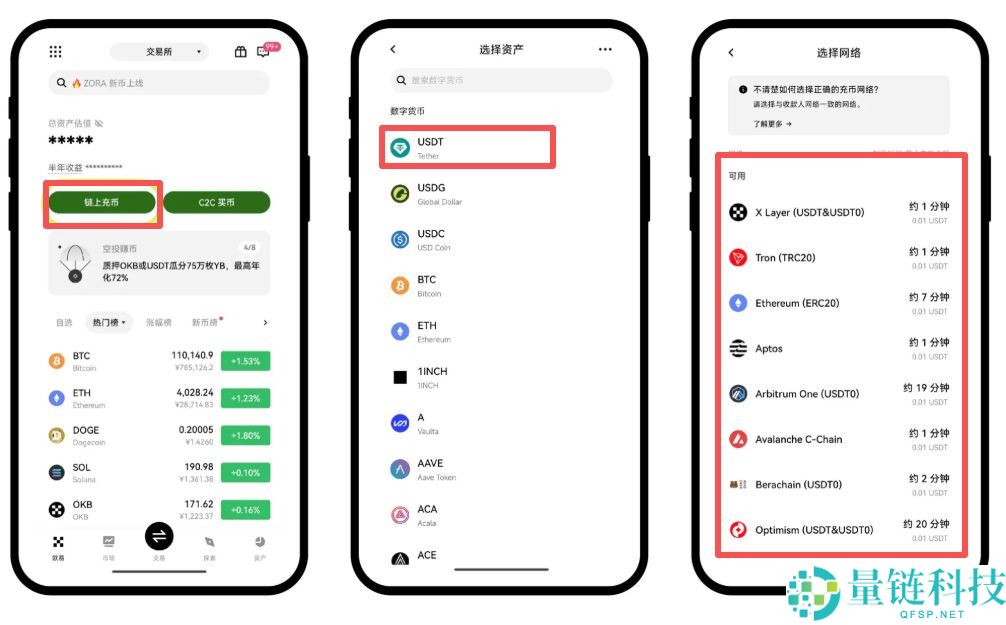 欧易充值网络怎么选?详解 ERC20 与 TRC20 区别及充币完整教程