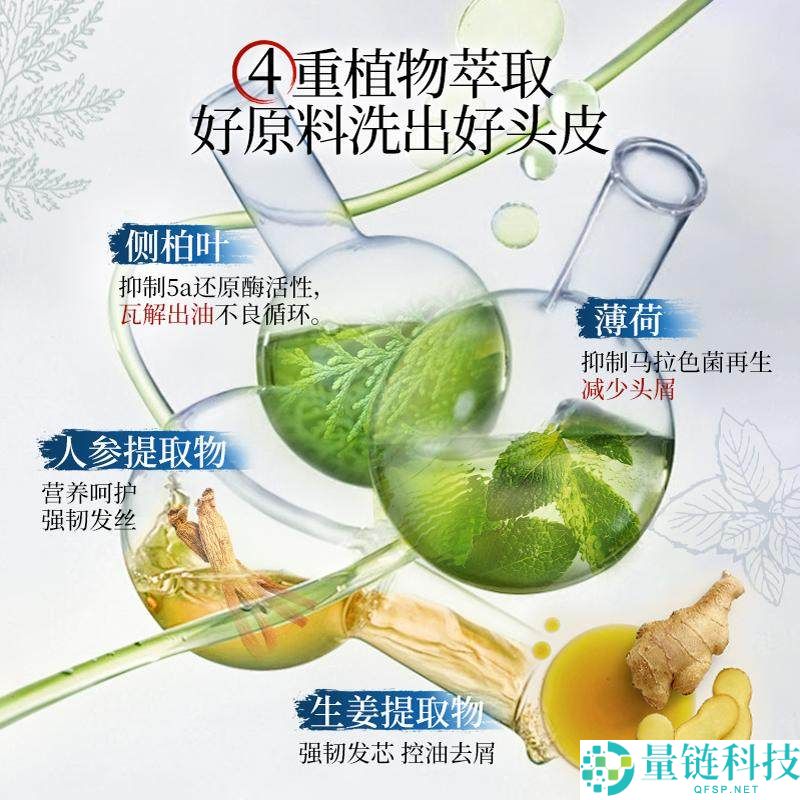 霸王侧柏叶洗发水 500ml:防脱控油去屑,29 元包邮正品特惠
