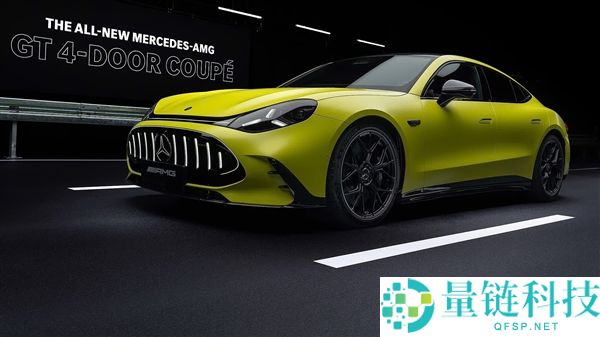 全新梅赛德斯 -AMG GT 纯电四门跑车首秀：首搭三台轴向磁通电机