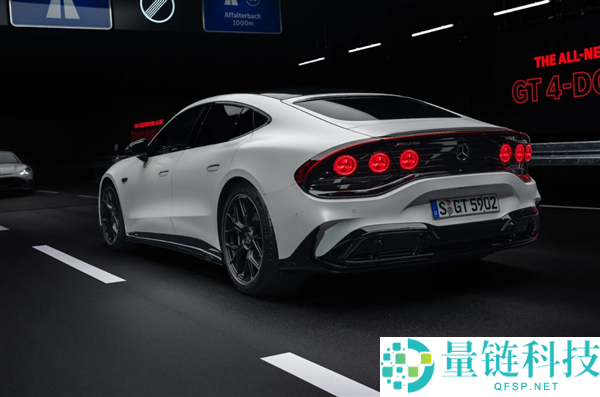 奔驰史上最强 AMG！全新 AMG GT 四门纯电跑车官图发布：三电机超千匹马力
