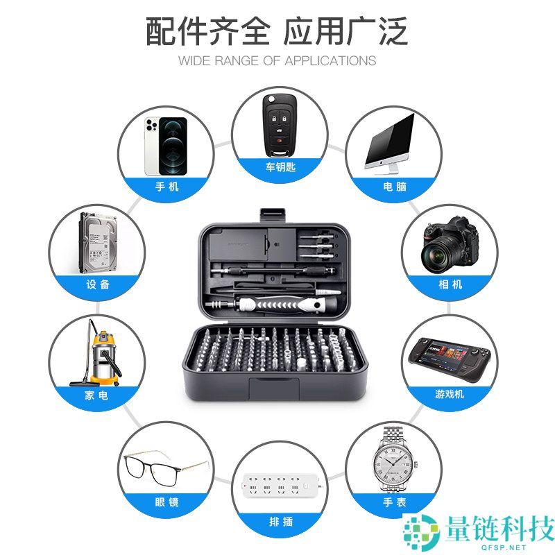 友福工具 32 合 1 螺丝刀套装:主动吸附设计,限时大促仅 2.9 元
