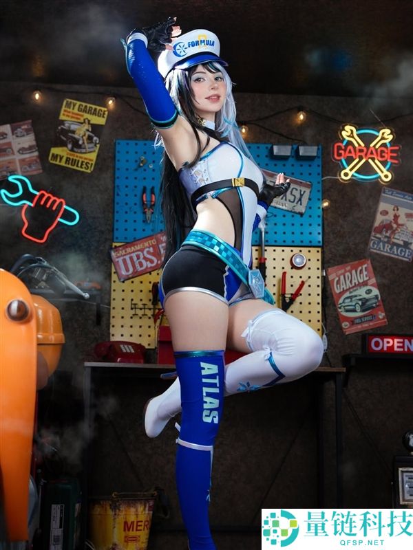 阿什莉体模《漫威争锋》泳装Cosplay美图：军帽礼服尽显魅力