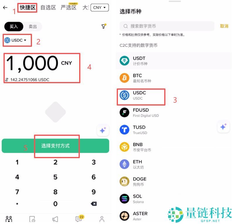 币安交易所购买 USDC 完整指南:新手一步步操作教程