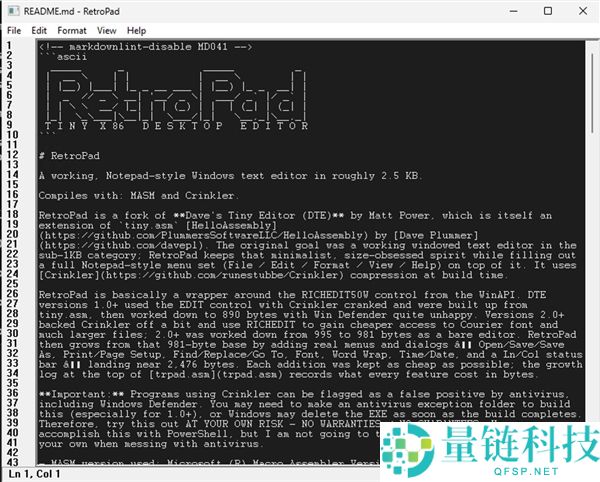 手写x86汇编复刻Windows记事本：微软传奇开发者用2.7KB实现全部功能