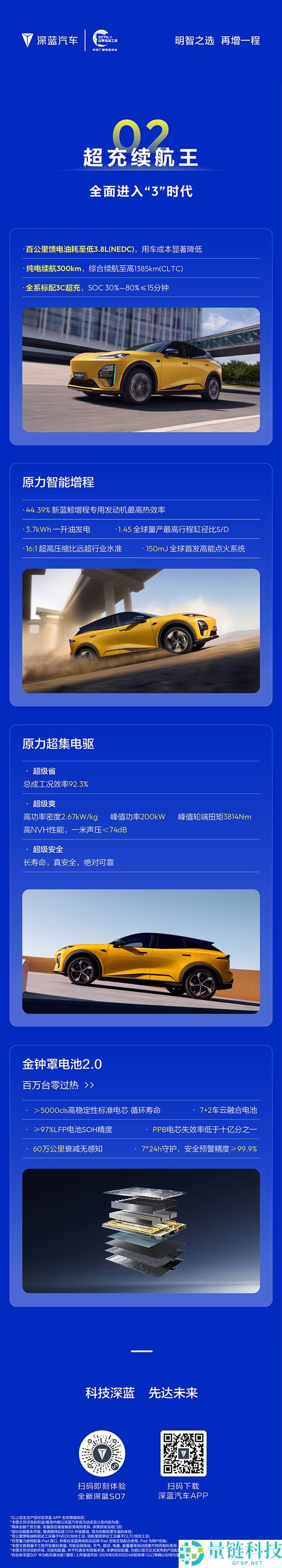 深蓝S07华为乾崑激光版增程版发布，15万购入激光雷达智驾系统