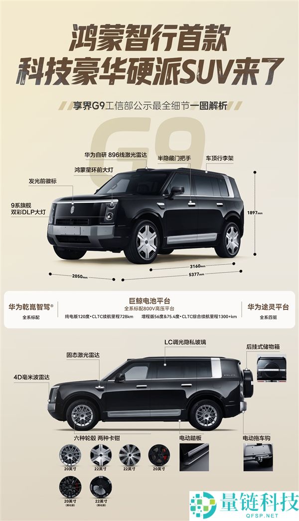 享界G9官图发布：余承东揭秘硬派与奢华的完美结合