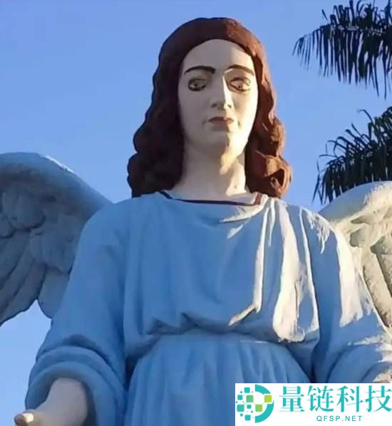 巴西雕像修复失败变卡通脸,幽默外形成网红打卡地