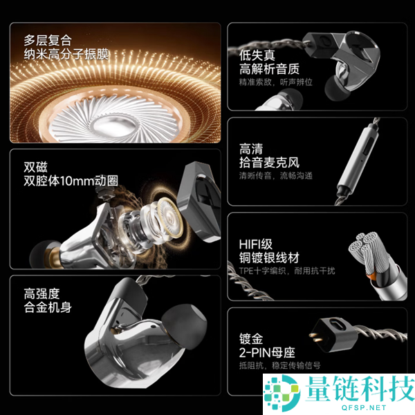 七彩虹琢HiFi级中听式耳机发布，10mm动圈仅售299元