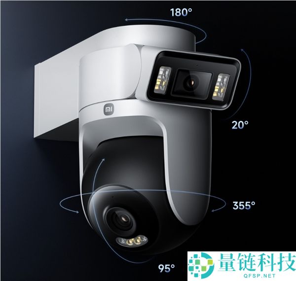 小米推出智能太阳能摄像机4 Pro 4G双摄版：无需电源与网络