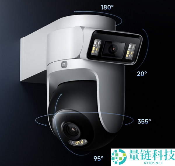 小米推出智能太阳能摄像机4 Pro 4G双摄版，无需电源与网络