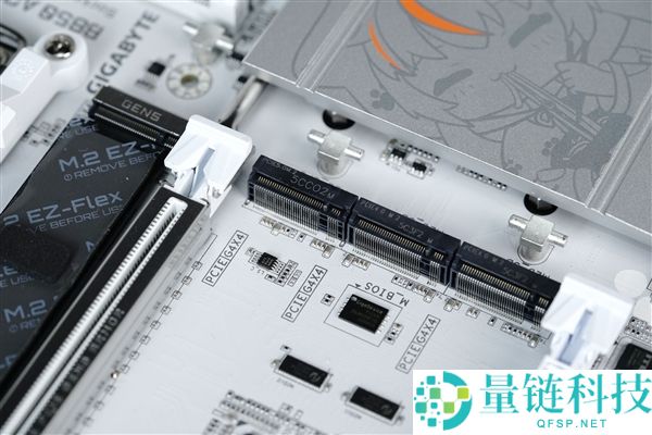雕妹二次元设计与技嘉B850 AORUS ELITE-P ICE主板图赏解析