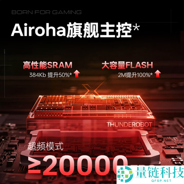 299元雷神X7s Pro Max鼠标预售:全球首发双8K旗舰款PAW3955 Turbo