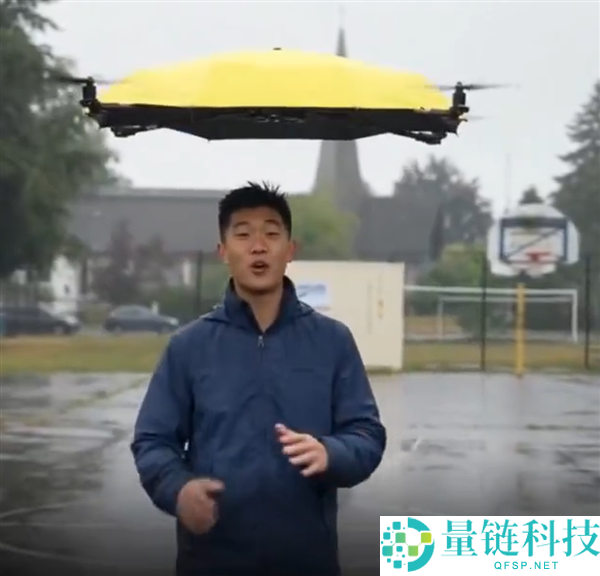 加拿大华人工程师推出全球首款全自动飞翔雨伞,雨天打伞无忧