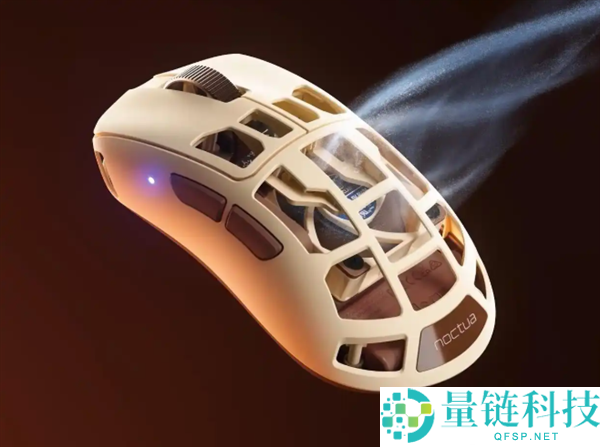 派世x猫头鹰联名鼠标发布:内置电扇实现物理降温,告别手汗烦恼