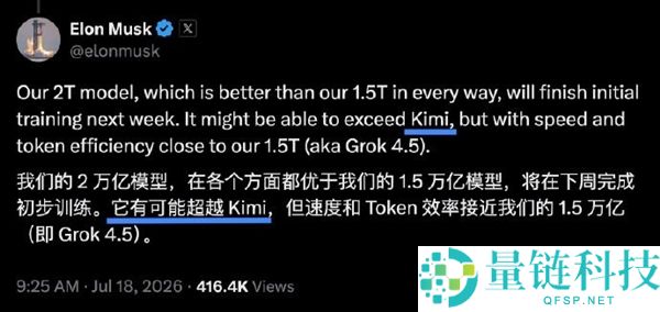 Kimi回应马斯克挑战，欢送加入2万亿俱乐部