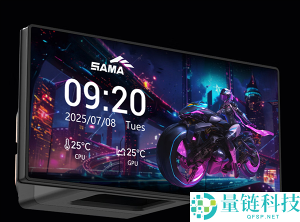 先马S300系列水冷散热器首发仅需529元:配备6寸大屏冷头装备