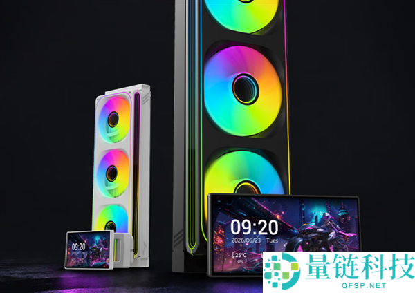 先马S300系列水冷散热器首发仅需529元:配备6寸大屏冷头装备