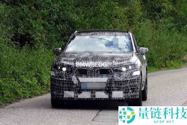 宝马X5家族史上最复杂一代：纯电X5 M原型车谍照曝光，搭载史上最大电池组