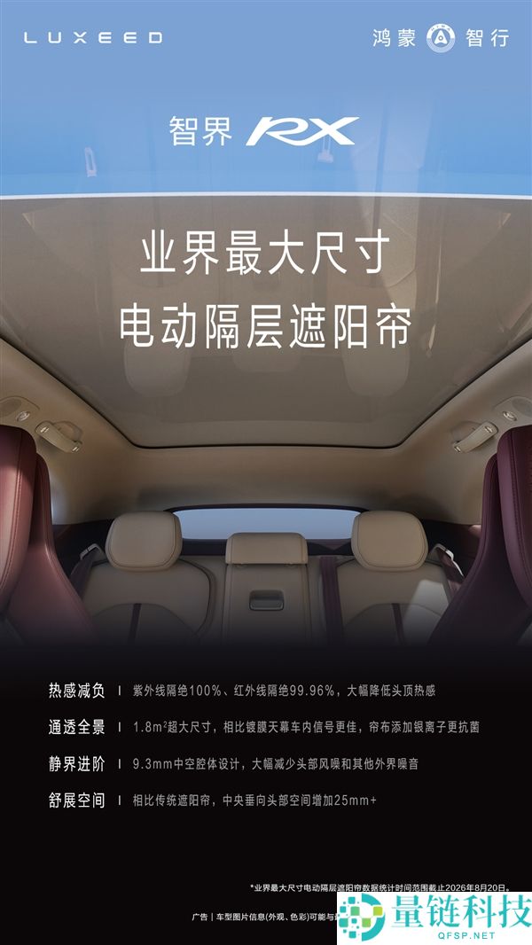 智界RX“三明治”式天幕：完美解决烤头难题的创意设计