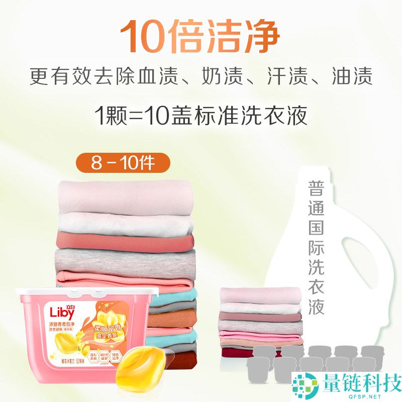 立白小苍兰洗衣凝珠大促:每颗仅3毛钱,3盒起价30.91元!