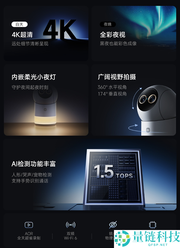 小米智能摄像机5 Pro发布:日夜全彩摄像机仅售429元