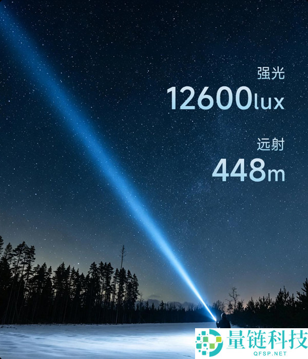 99元小米有品超亮手电众筹:可伸缩变焦,照明距离达448米