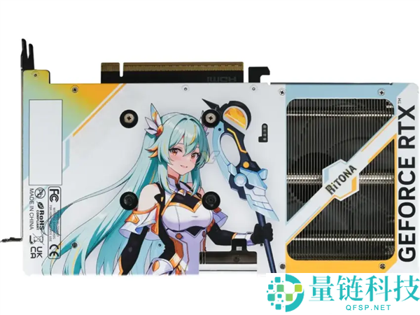 同德发布RTX 5060 Ti RiTONA版显卡:二次元看板娘退场,配备全彩背板