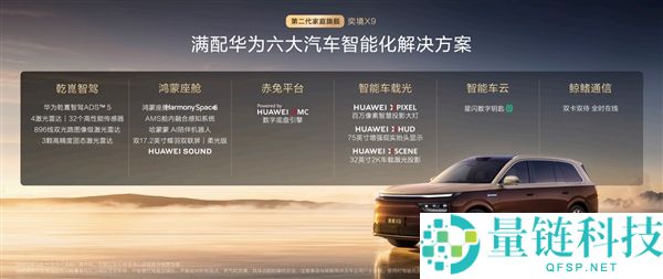 华为全栈智能SUV奕境X9上市,满配版本限时27.98万元起