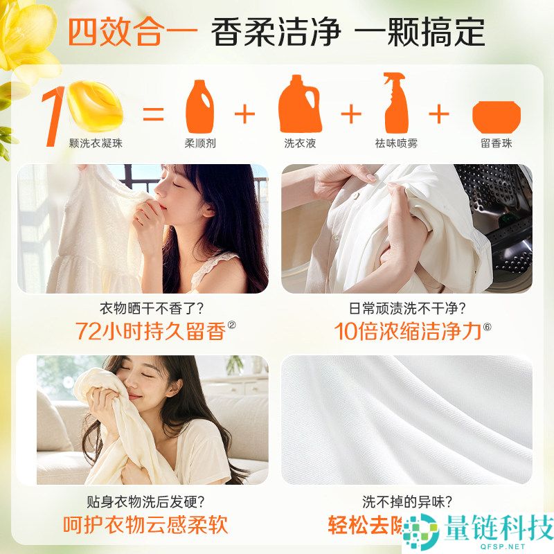 立白小苍兰洗衣凝珠大促销:3盒仅需30.91元,每颗仅3毛钱!
