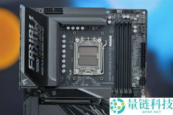 技嘉X870E AORUS ELITE X3D主板图赏:16+2+2相供电优势解析
