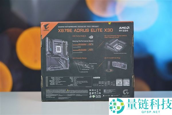 技嘉X870E AORUS ELITE X3D主板图赏:16+2+2相供电优势解析