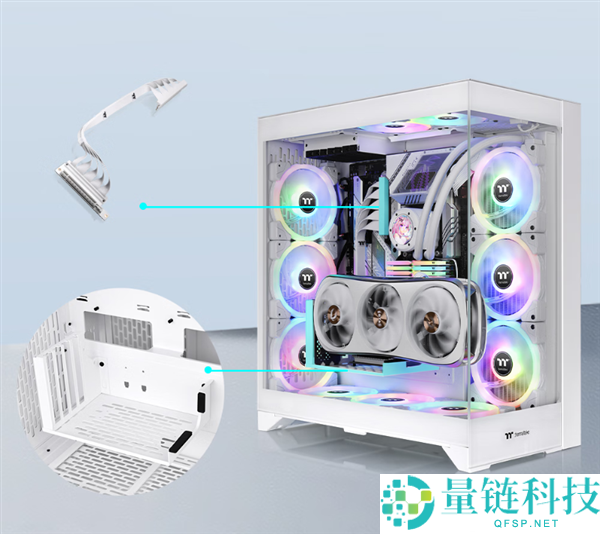 999元新款Tt CTE E660 MX机箱:主板90度扭转设计增强散热效果