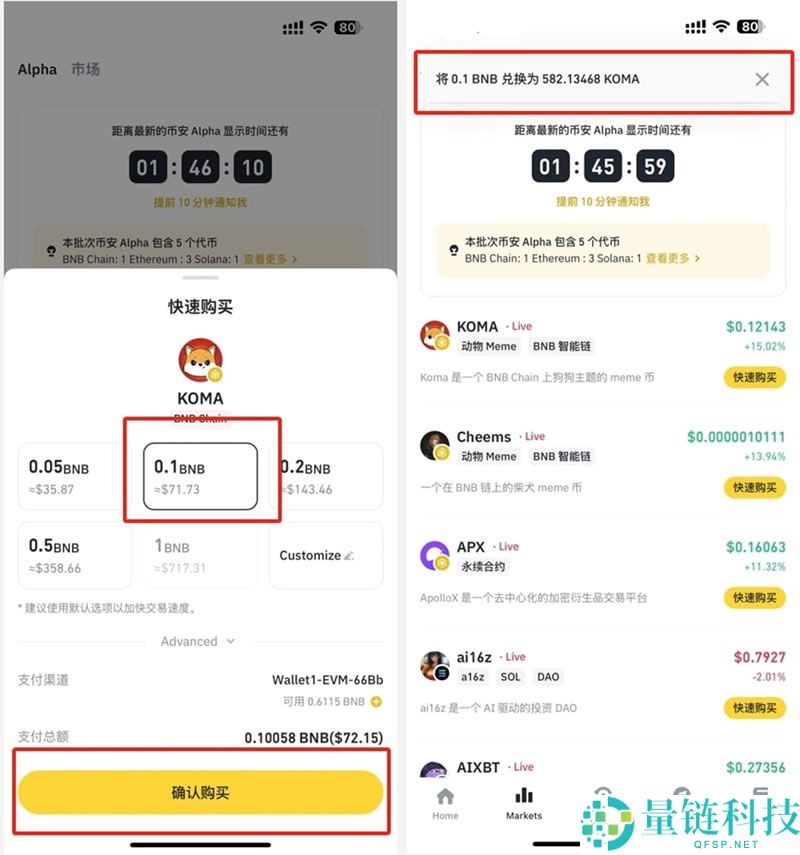 币安Web3钱包参与币安ALpha代币购买详细教程