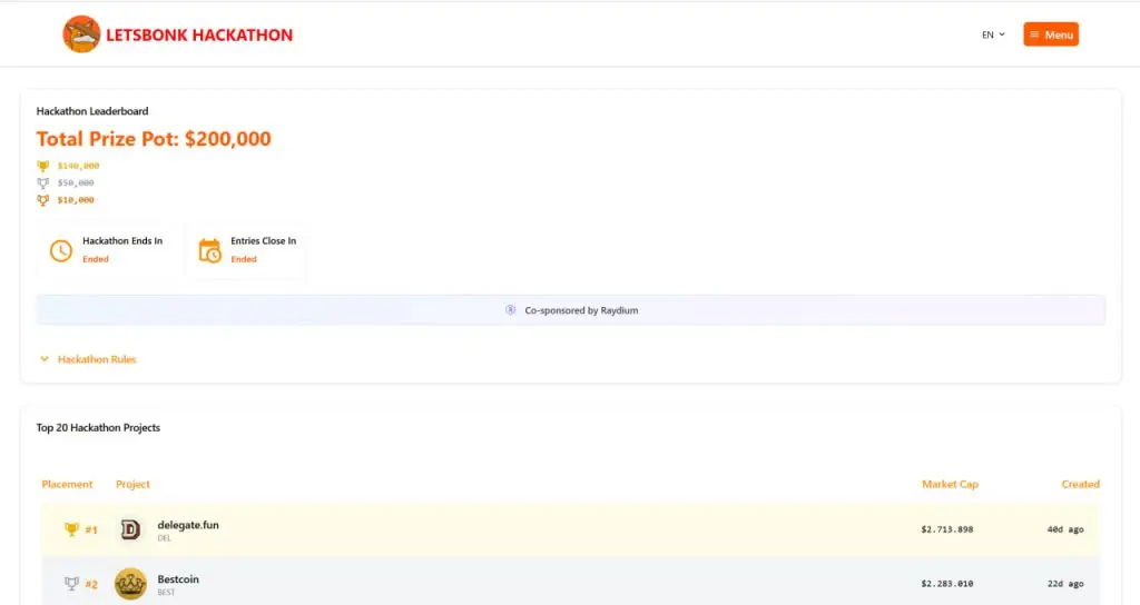 LetsBONK.fun是什么？Solana上的新Launchpad超越了Pump.fun