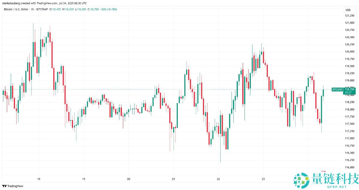 比特币因 巨大空头挤压 而上涨，BTC主导地位反弹至62%