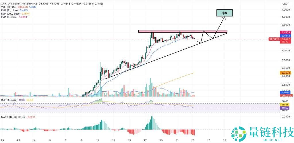 XRP价格预测：创下历史新高
