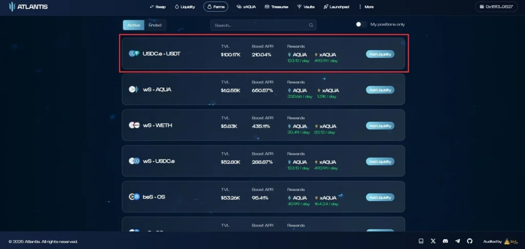 AtlantisOnSonic(AQUA币)是什么？AQUA代币经济学及公售结果