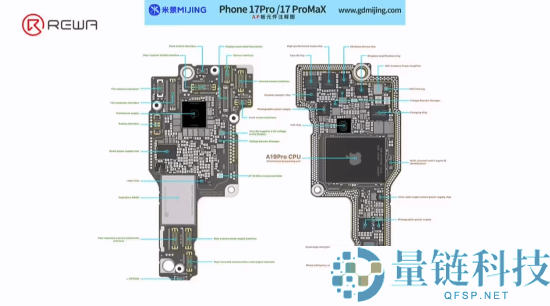 iPhone 17 Pro首拆：更大相机传感器、更易维修设计