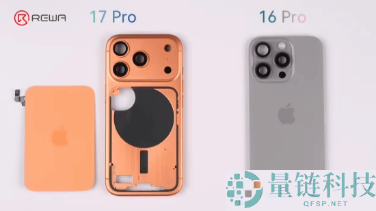 iPhone 17 Pro首拆：更大相机传感器、更易维修设计
