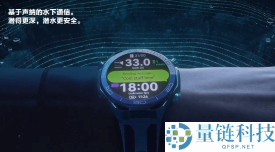 华为WATCH Ultimate 2发布：首发水下声呐通讯