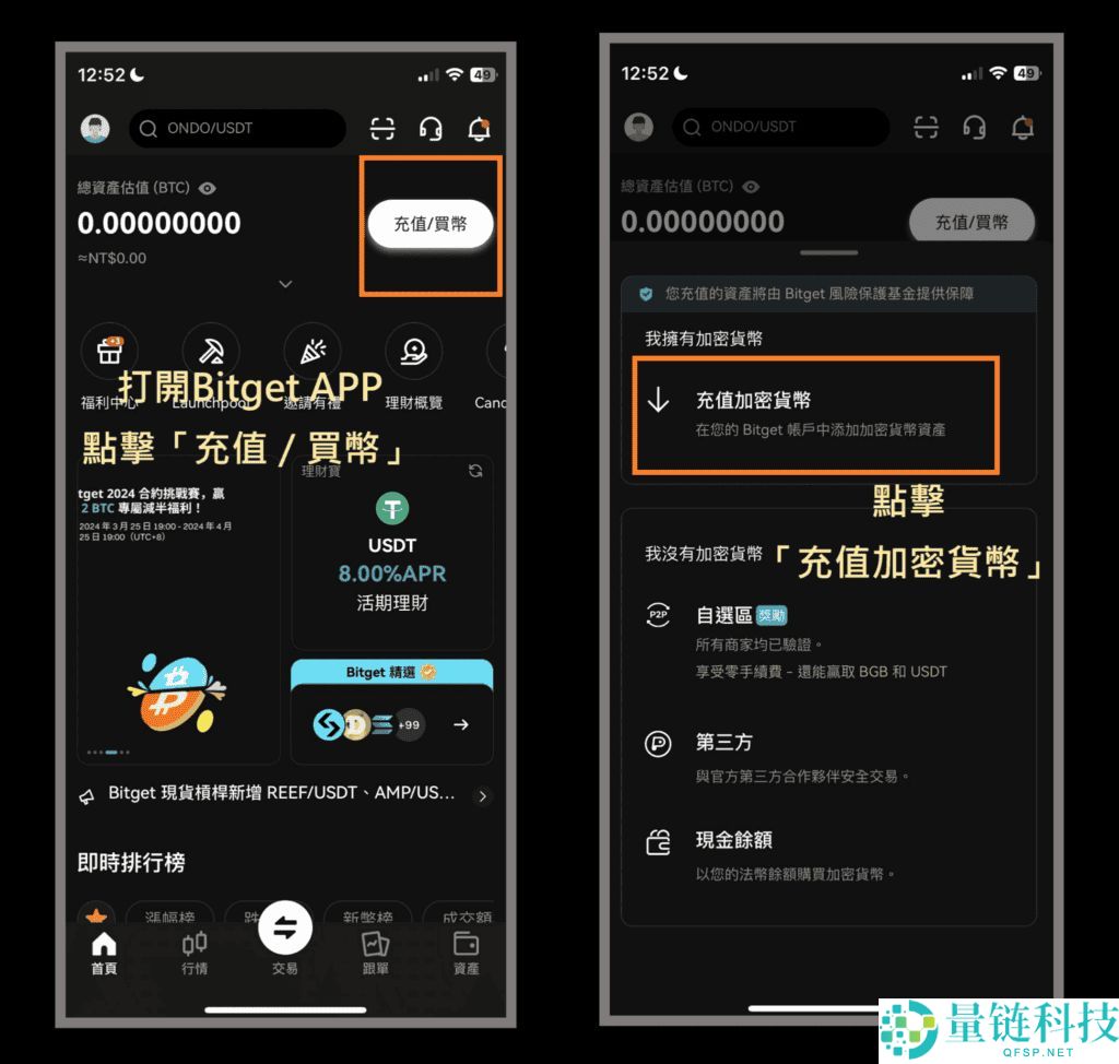 全网最详细Bitget交易所入金教程：法币、加密货币入金转账全攻略
