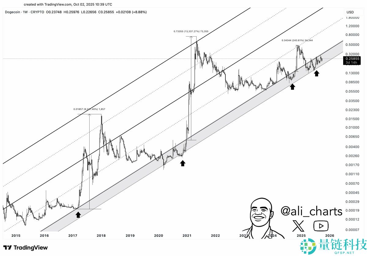 狗狗币（DOGE）即将迎来大突破？分析师呼吁“保持警惕”