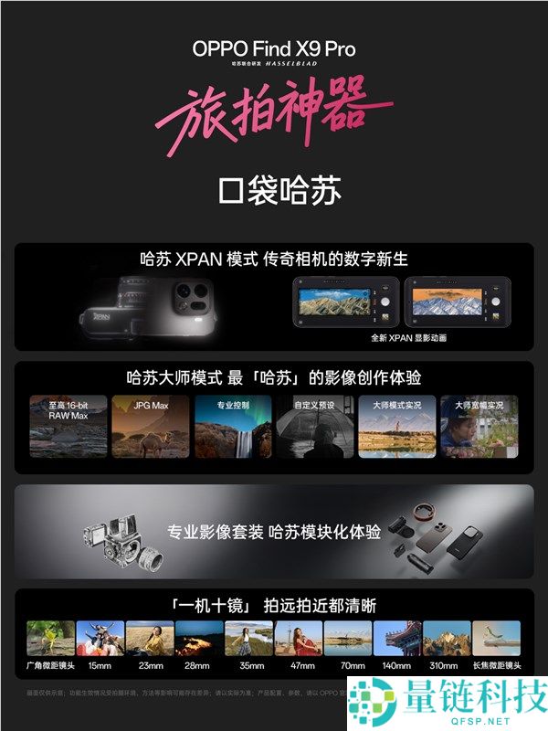 万元之内最值得买的相机 OPPO Find X9 Pro发布,5299元起