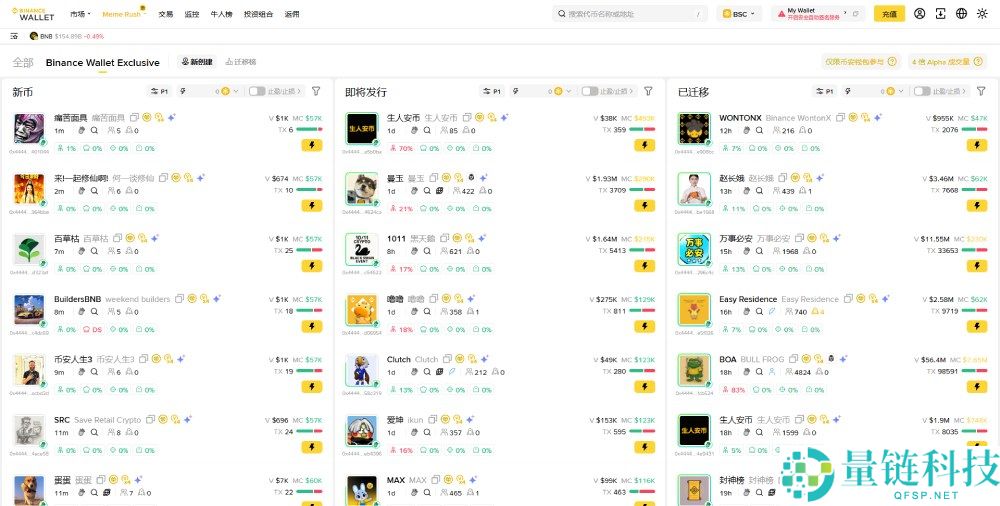 币安钱包专属的Meme Rush是什么?怎么玩?币安钱包Meme Rush操作教学