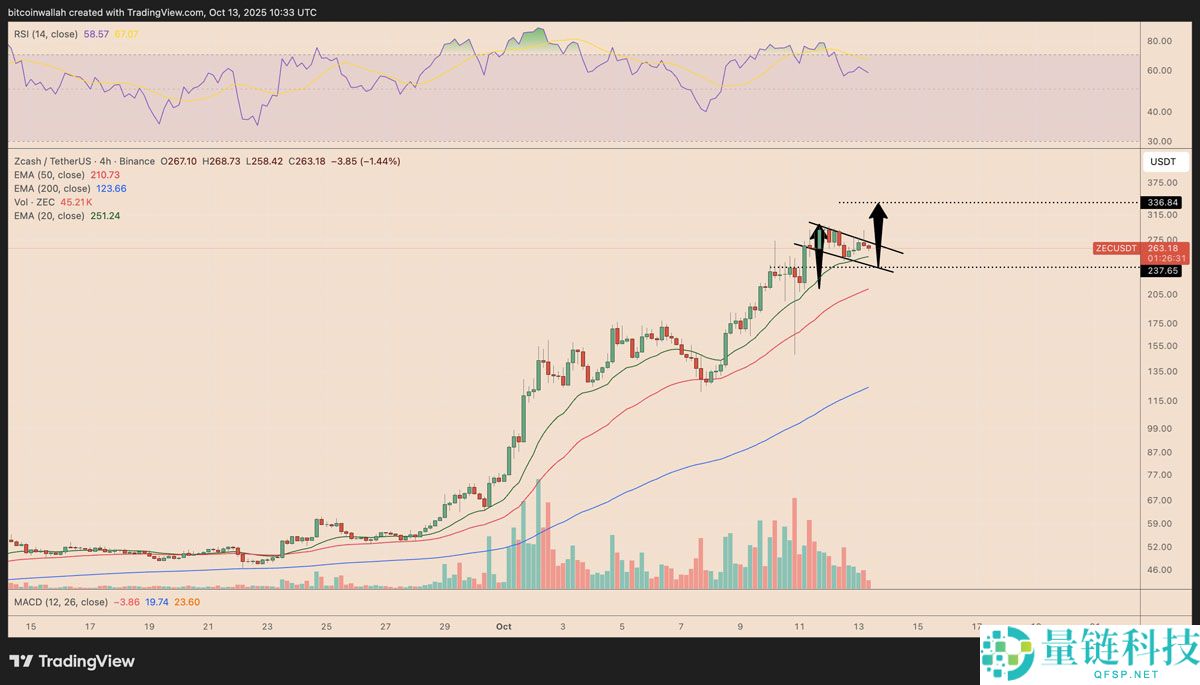 Zcash月度涨幅高达520%：大零币（ZEC）价格上涨行情能否延续？