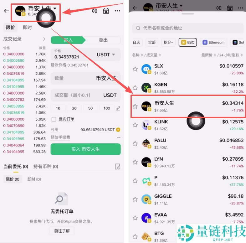 什么是币安人生？如何买入、卖出币安人生操作步骤教程