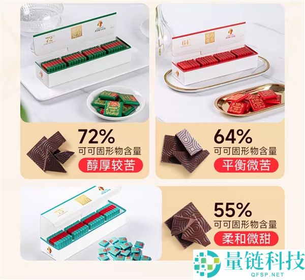 买一发三  怡浓金典黑巧克力纯可可脂礼盒装140g 13.9元