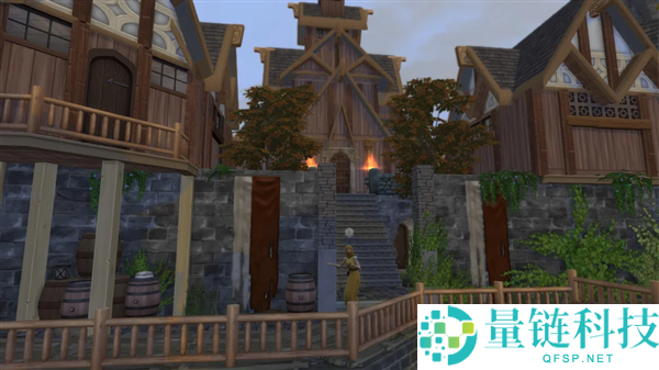 玩家耗时一年：在《摹拟人生4》中复原《上古卷轴5》著名城市,